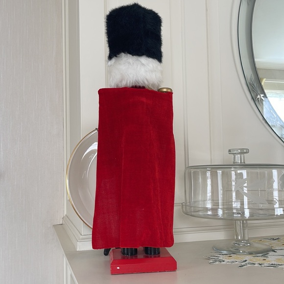 Vintage Wooden Soldier Nutcracker 20” - Picture 3 of 5